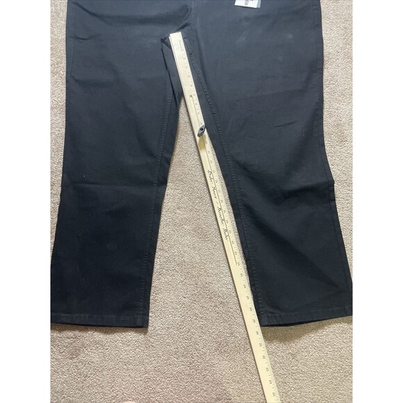 The Perfect Jean NYC Mens Size 46X30 Athletic Fit Stretch Black New - Picture 9 of 12